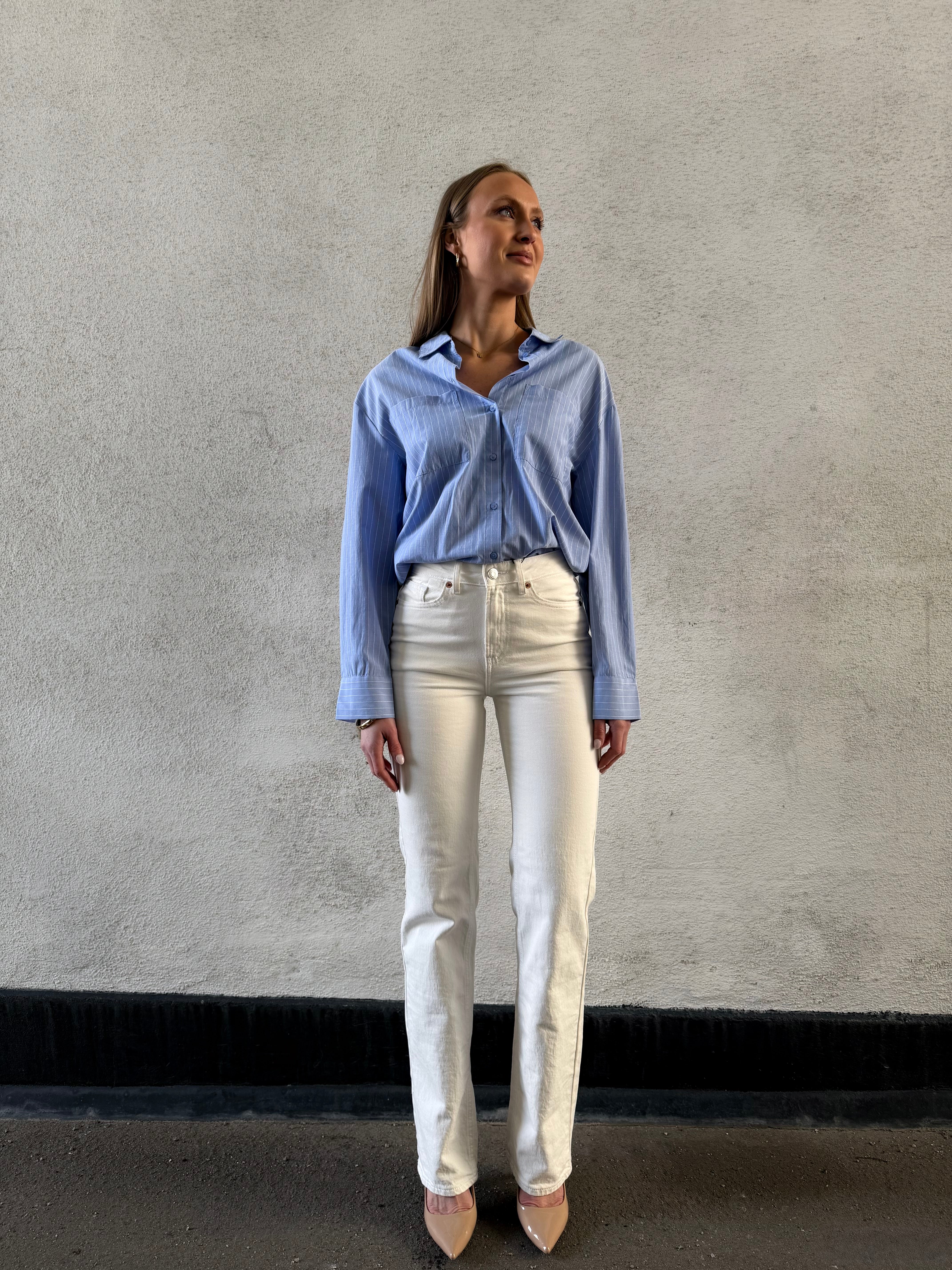 VMTESSA Jeans - Bright White